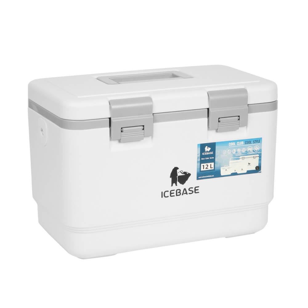 กระติกน้ำแข็งเก็บความเย็น ICEBASE รุ่น CLP-312WHM (JUPITER) ขนาด 12 ลิตร สีขาว